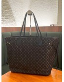 LOUIS VUITTON NEVERFULL MM MONOGRAM IDYLLE CANVAS BAG