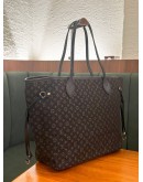 LOUIS VUITTON NEVERFULL MM MONOGRAM IDYLLE CANVAS BAG