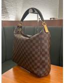 LOUIS VUITTON PORTOBELLO SHOULDER BAG IN DAMIER EBENE  