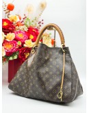 LOUIS VUITTON ARTSY MM SHOULDER BAG IN BROWN MONOGRAM CANVAS