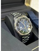JLC JAEGER-LECOULTRE POLARIS PERPETUAL CALENDAR REF Q9088180 MOON FACE GRADIENT BLUE DIAL 42MM AUTOMATIC WATCH