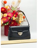 LOUIS VUITTON BAGATELLE PM SHOULDER BAG IN BLACK EPI LEATHER & CALFSKIN LEATHER