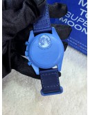 OMEGA X SWATCH BIOCERAMIC MOONSWATCH MISSON TO THE SUPER BLUE MOONPHASE