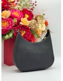 TORY BURCH EMERSON CROSSBODY BAG IN BLACK COWHIDE LEATHER