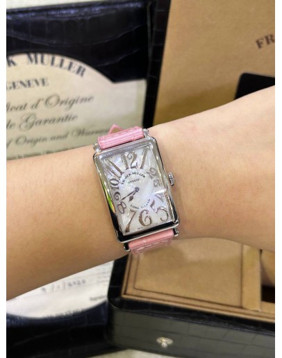 FRANCK MULLER LONG ISLAND MOTHER OF PEARL LADIES WATCH 36.6 X 26MM QUARTZ WATCH