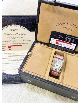 FRANCK MULLER LONG ISLAND MOTHER OF PEARL LADIES WATCH 36.6 X 26MM QUARTZ WATCH