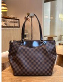 LOUIS VUITTON WESTMINSTER SHOULDER BAG IN DAMIER EBENE CANVAS