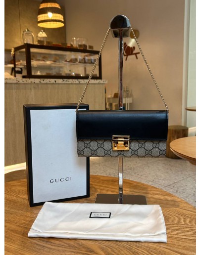 GUCCI PADLOCK WALLET ON CHAIN