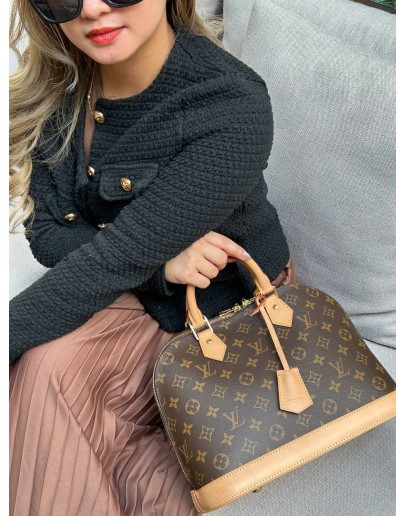 LOUIS VUITTON ALMA MM IN MONOGRAM  