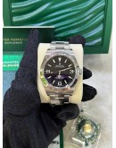 ROLEX EXPLORER I REF 214270 BLACK DIAL 39MM AUTOMATIC WATCH