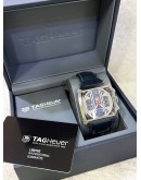 TAG HEUER MONACO CALIBRE 36 CHRONOGRAPH REF CAL5111 BLUE DIAL 40.5MM AUTOMATIC WATCH