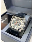 TAG HEUER MONACO CALIBRE 36 CHRONOGRAPH REF CAL5111 BLUE DIAL 40.5MM AUTOMATIC WATCH