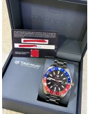 TAG HEUER AQUARACER PEPSI REF WAY201F BLACK DIAL 43MM AUTOMATIC WATCH