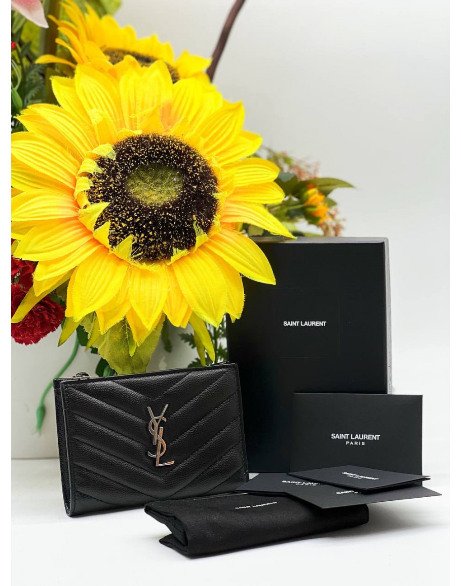 (SOLD) YSL SAINT LAURENT SMALL COMPACT WALLET