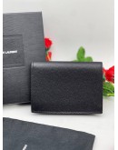 (BRAND NEW) YSL SAINT LAURENT GRAINED CALF LEATHER CARD HOLDER 