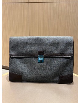 TUMO ASTROL DREXEL ENVELOPE BRIEF IN EARL GREY