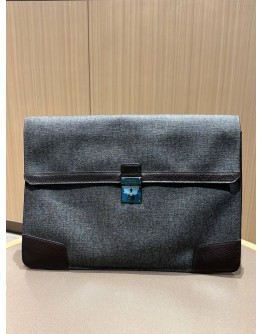 TUMO ASTROL DREXEL ENVELOPE BRIEF IN EARL GREY