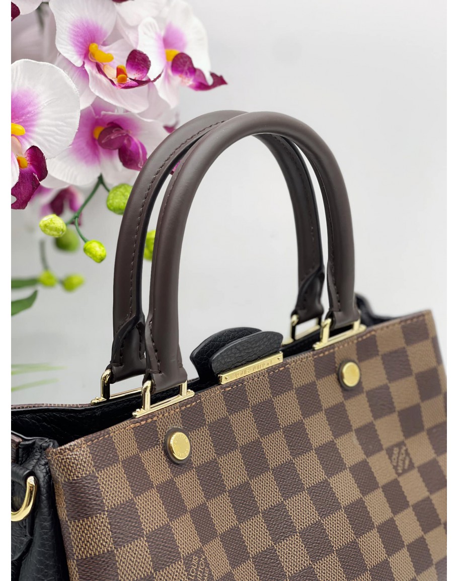 Louis Vuitton Brittany Handbag Damier Brown
